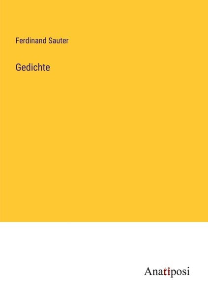 Produktbild: Gedichte