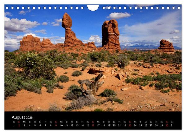 Produktbild: Felslandschaften (Wandkalender 2026 DIN A4 quer), CALVENDO Monatskalender