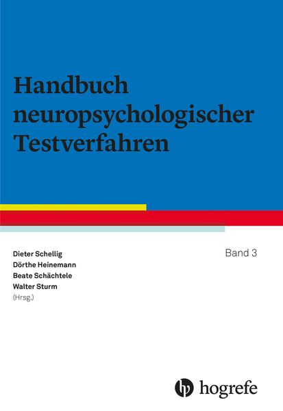 Produktbild: Handbuch neuropsychologischer Testverfahren