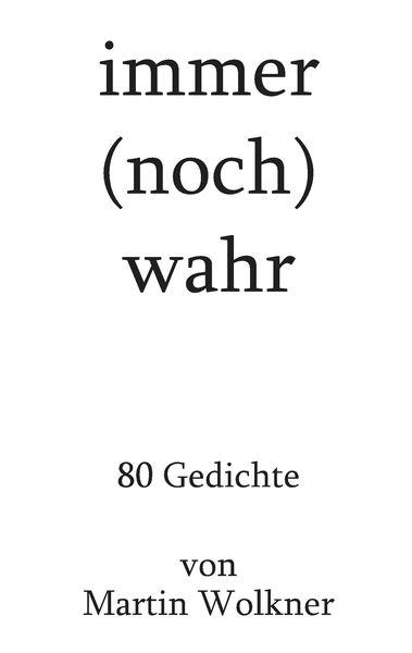 Produktbild: Immer (noch) wahr