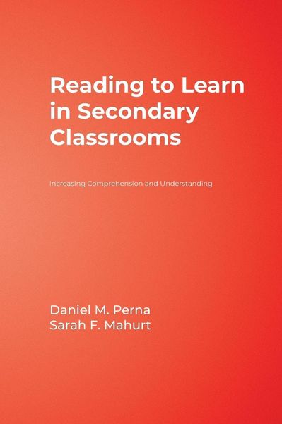 Produktbild: Reading to Learn in Secondary Classrooms