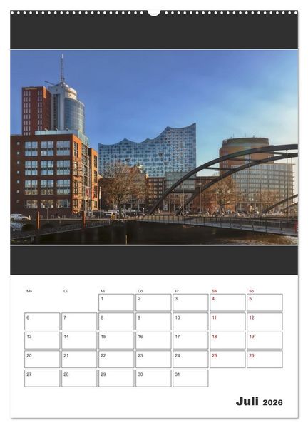 Produktbild: Spitze! Elbphilharmonie Hamburg 2026 (Wandkalender 2026 DIN A2 hoch), CALVENDO Monatskalender