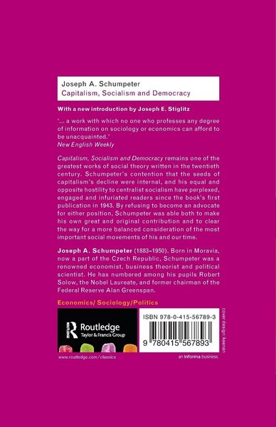 Produktbild: Capitalism, Socialism and Democracy