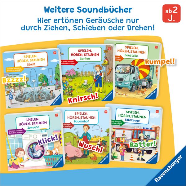 Produktbild: Spielen, h&ouml;ren, staunen - Zuhause
