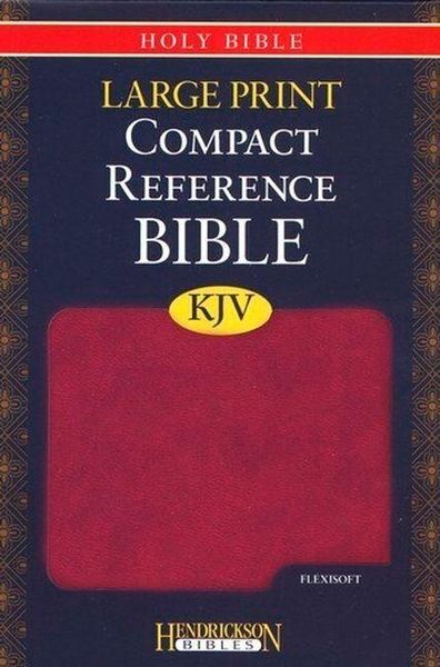 Produktbild: Large Print Compact Reference Bible-KJV