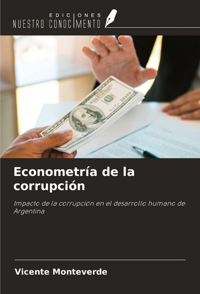 Produktbild: Econometr&iacute;a de la corrupci&oacute;n