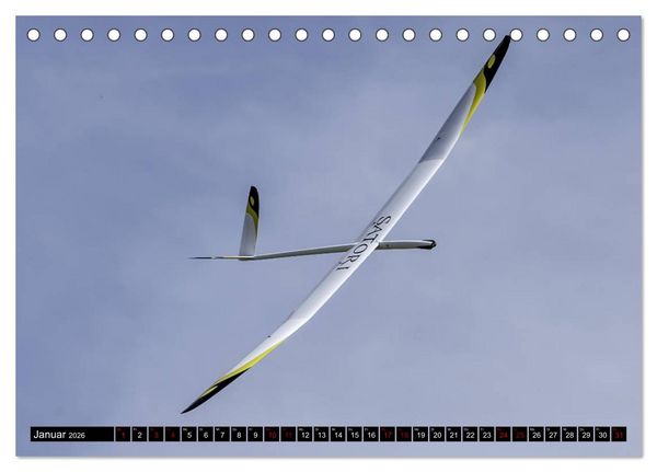 Produktbild: F-5J Segler, Bilder zur Bavarian Open Serie (Tischkalender 2026 DIN A5 quer), CALVENDO Monatskalender