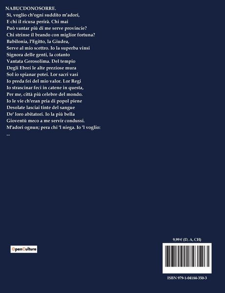 Produktbild: Il Nabucodonosorre