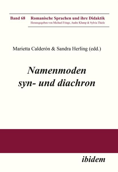 Produktbild: Namenmoden syn- und diachron