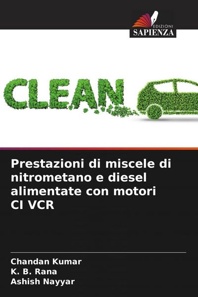 Produktbild: Prestazioni di miscele di nitrometano e diesel alimentate con motori CI VCR