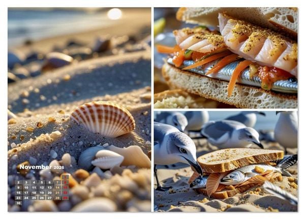 Produktbild: Sehnsucht Ostsee Urlaub (Wandkalender 2026 DIN A4 quer), CALVENDO Monatskalender