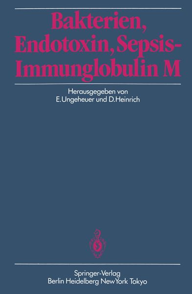 Produktbild: Bakterien, Endotoxin, Sepsis &mdash; Immunglobulin M