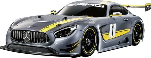 Tamiya TT-02 Mercedes-AMG GT3 Brushed 1:10 RC Modellauto Elektro Straßenmodell Allradantrieb (4WD) Bausatz