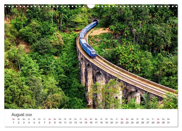 Produktbild: Sri Lanka - Eine einzigartige Trauminsel. (Wandkalender 2026 DIN A3 quer), CALVENDO Monatskalender