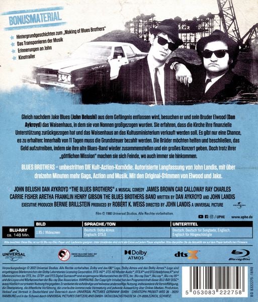 Produktbild: Blues Brothers - Uncut