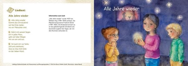 Produktbild: Lieblings-Weihnachtslieder mit Fantasiereisen und Bewegungsspielen