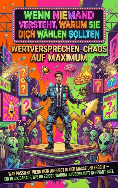 Produktbild: Wenn Niemand Versteht, Warum Sie Dich W&auml;hlen Sollten: Wertversprechen-Chaos Auf Maximum