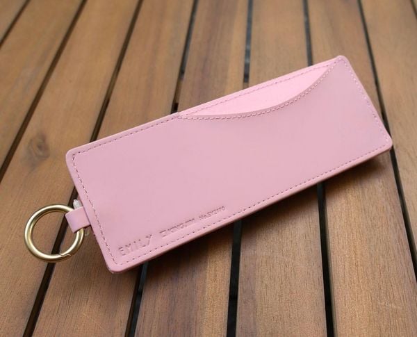 Produktbild: EMILY Mesh Federm&auml;ppchen (Pink) Flat Pen Case | by KING JIM