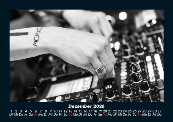 Produktbild: Musik 2026 Fotokalender DIN A5
