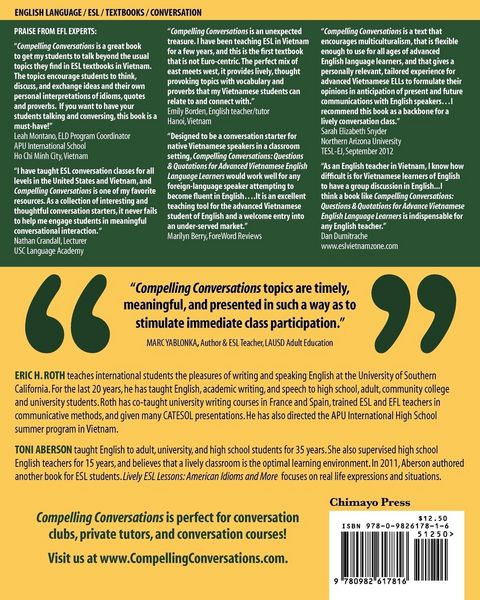 Produktbild: Compelling Conversations, Questions and Quotations for Advanced Vietnamese English Language Learners