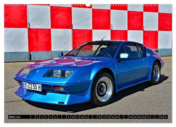 Produktbild: Renault Alpine A310 V6 (Wandkalender 2026 DIN A2 quer), CALVENDO Monatskalender