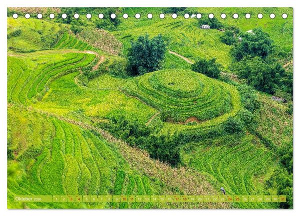Produktbild: Urbanes Vietnam (Tischkalender 2026 DIN A5 quer), CALVENDO Monatskalender