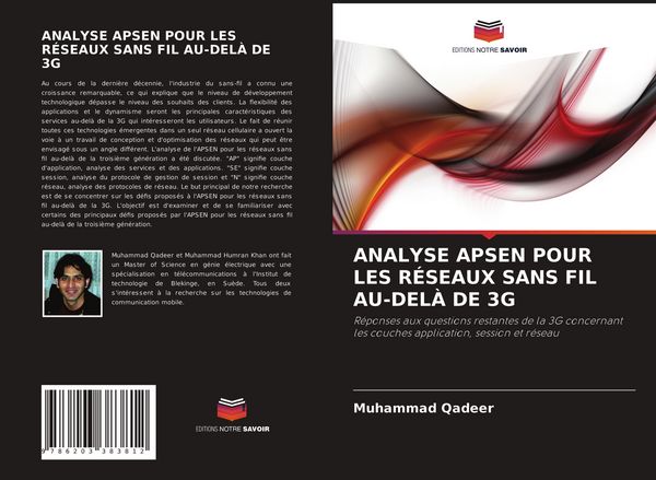 Produktbild: Analyse Apsen Pour Les R&eacute;seaux Sans Fil Au-Del&agrave; De 3g