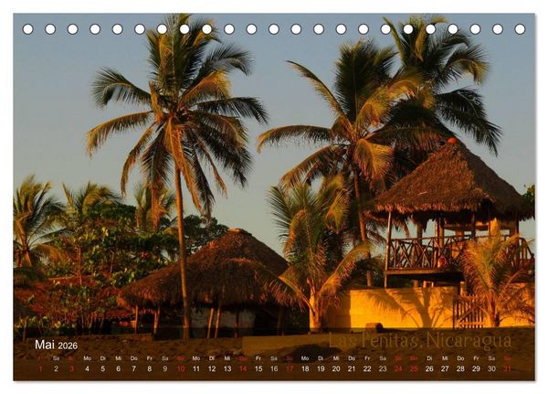 Produktbild: Von Mexiko nach Panama in 12 Monaten (Tischkalender 2026 DIN A5 quer), CALVENDO Monatskalender