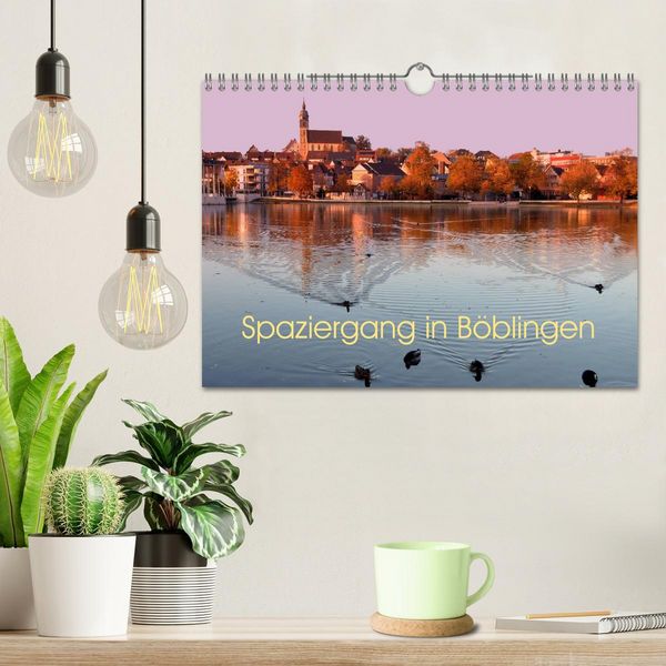 Produktbild: Spaziergang in B&ouml;blingen (Wandkalender 2026 DIN A4 quer), CALVENDO Monatskalender
