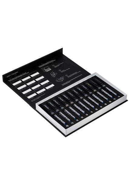 Produktbild: KARIN Marker Realbrush PIGMENT Grey Colors Collection, 12er Pinsel Set