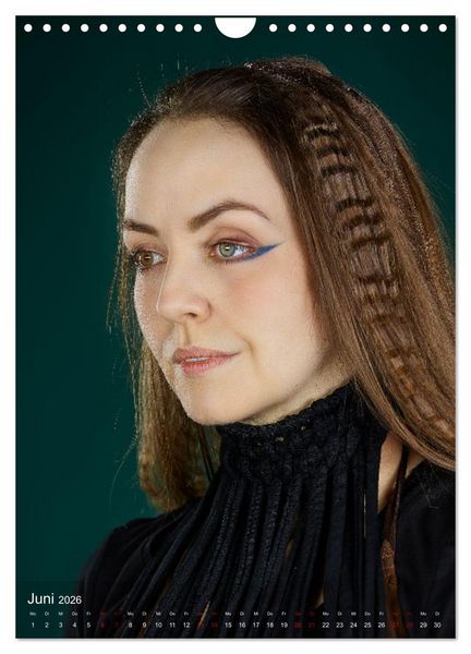 Produktbild: beauty faces - fotografien von michael allmaier (Wandkalender 2026 DIN A4 hoch), CALVENDO Monatskalender