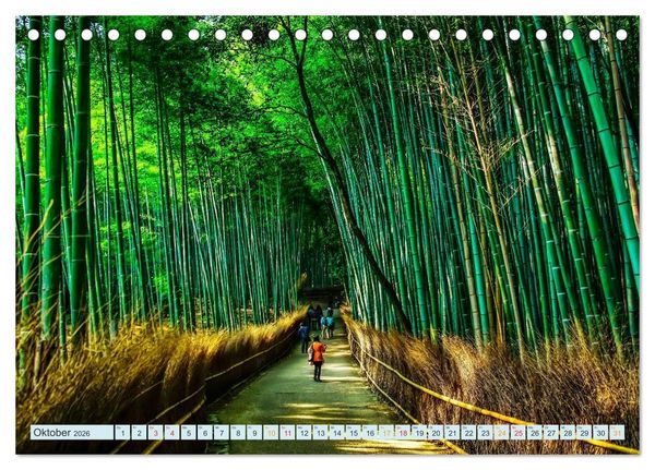 Produktbild: Japan - Hightech und Tradition (Tischkalender 2026 DIN A5 quer), CALVENDO Monatskalender