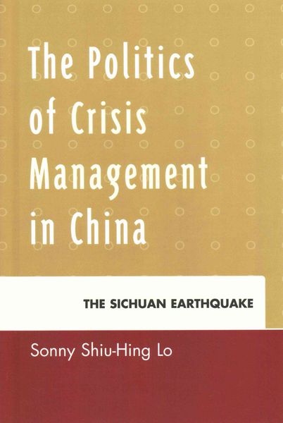 Produktbild: Politics of Crisis Management in China