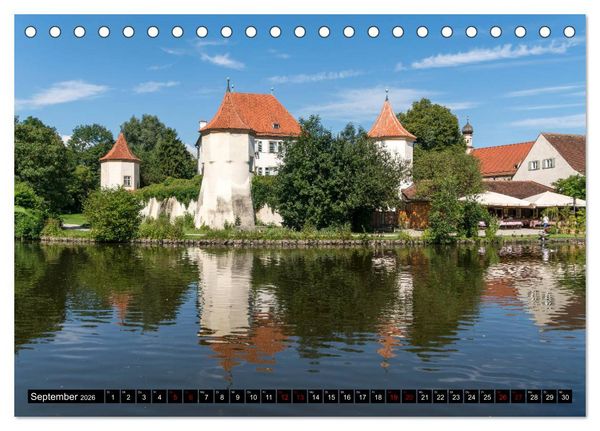 Produktbild: Burgen und Schl&ouml;sser (Tischkalender 2026 DIN A5 quer), CALVENDO Monatskalender