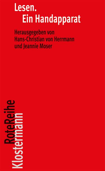 Produktbild: Lesen. Ein Handapparat