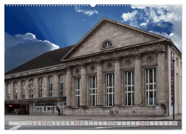 Produktbild: Wuppertal - Die Gro&szlig;stadt im Gr&uuml;nen (Wandkalender 2026 DIN A2 quer), CALVENDO Monatskalender