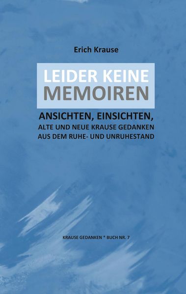 Produktbild: Leider Keine Memoiren