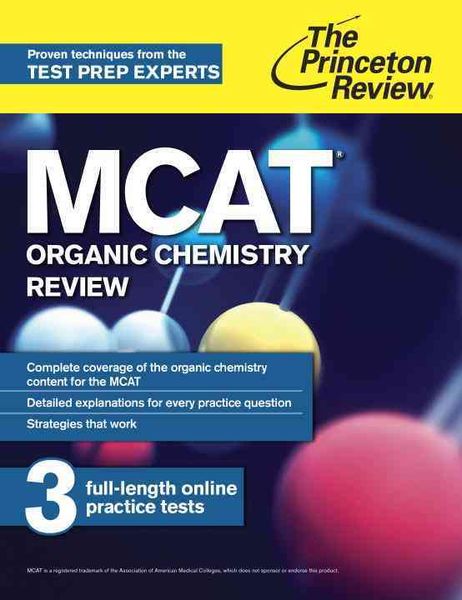 Produktbild: MCAT Organic Chemistry Review: New for MCAT 2015