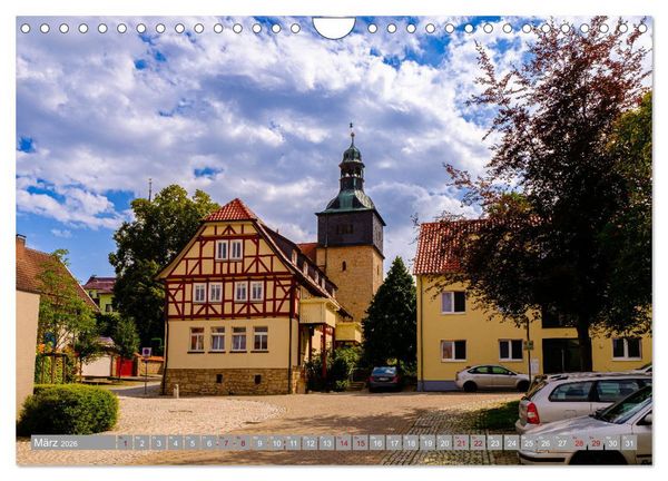 Produktbild: Ein Blick auf Leinefelde-Worbis (Wandkalender 2026 DIN A4 quer), CALVENDO Monatskalender