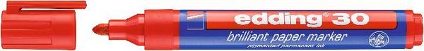 Produktbild: EDDING&reg; Brillant Paper Marker 30, rot