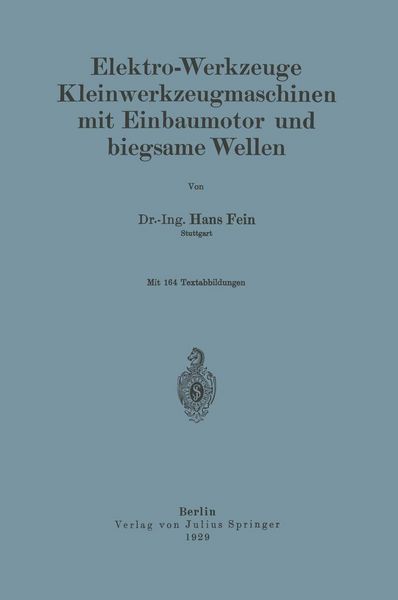 Produktbild: Elektro-Werkzeuge Kleinwerkzeugmaschinen mit Einbaumotor und biegsame Wellen