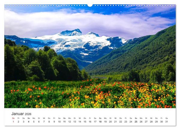 Produktbild: Die sch&ouml;nsten Blumenwiesen der Welt (Wandkalender 2026 DIN A2 quer), CALVENDO Monatskalender