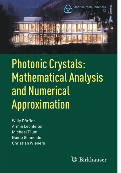 Produktbild: Photonic Crystals: Mathematical Analysis and Numerical Approximation