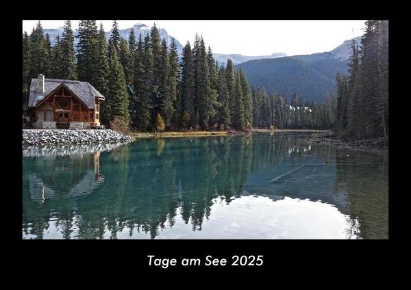 Produktbild: Tage am See 2025 Fotokalender DIN A3