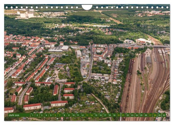 Produktbild: Eberswalde in Luftbildern (Wandkalender 2026 DIN A4 quer), CALVENDO Monatskalender