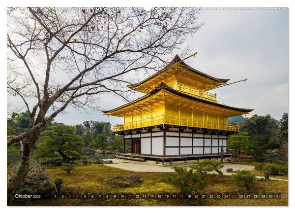 Produktbild: Japan - Schreine, Tempel, Metropolen (hochwertiger Premium Wandkalender 2026 DIN A2 quer), Kunstdruck in Hochglanz