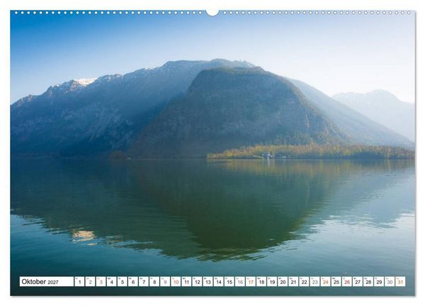 Produktbild: Hallstatt - Impressionen im Fr&uuml;hling (hochwertiger Premium Wandkalender 2027 DIN A2 quer), Kunstdruck in Hochglanz