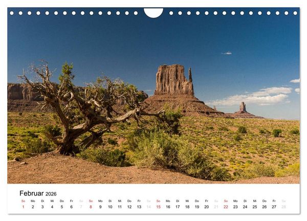 Produktbild: Nationalparks in Utah (Wandkalender 2026 DIN A4 quer), CALVENDO Monatskalender
