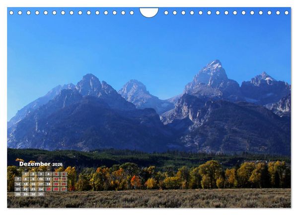 Produktbild: Wyoming Equality State (Wandkalender 2026 DIN A4 quer), CALVENDO Monatskalender