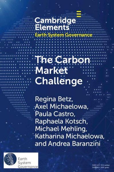 Produktbild: The Carbon Market Challenge